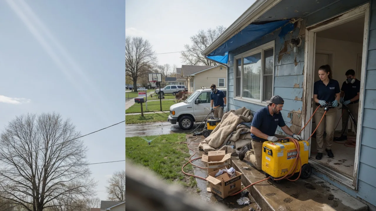 Basement Flood Cleanup in Lake View, IA near me